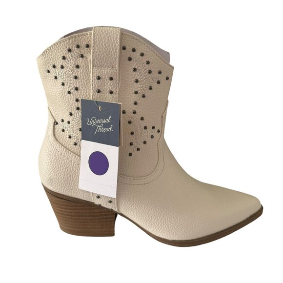 🆕 Universal Thread Twyla Studded Western Boots - Picture 1 of 6
